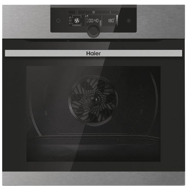 Haier HWO60SM2F9XH forno 68 l 3500 W A+ Preto, Aço inoxidável