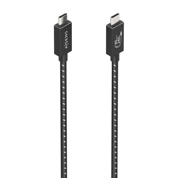 CABLE USB 4.0 TIPO-C AISENS A107-0867 USB TIPO-C MACHO - USB TIPO