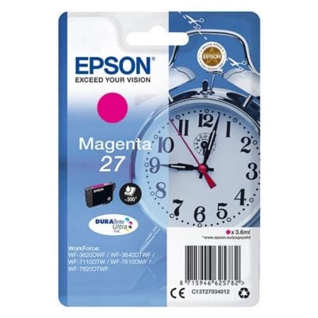 Epson Alarm clock C13T27034012 tinteiro 1 unidade(s) Original Ren