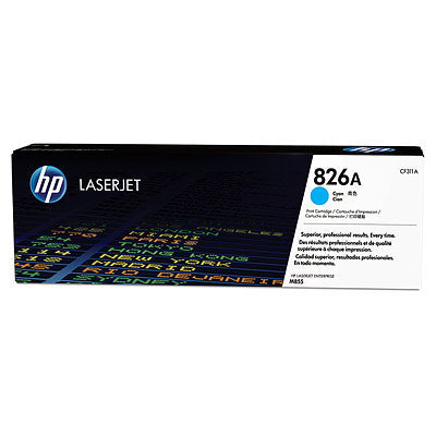 HP Toner LaserJet Original 826A Ciano