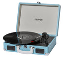 GIRA-DISCOS 334578RPM VINTAGE 2X1W AZUL