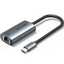 ADAPTADOR USB TIPO-C - RJ45 VENTION CFPHB 1000MBPS