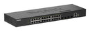 24 PORTS GE + 4 PORTS 10G SFP+ SMART PRO STACKABLE MANAGED SWITCH