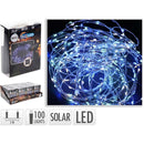 GUIRLANDA DE MICRO LED, VIOLETA, 100 LEDS, SOLAR, 7M.