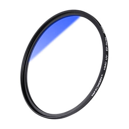 FILTRO 77 MM UV REVESTIDO A AZUL K&F CONCEPT CLASSIC SERIES