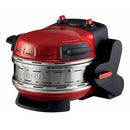 MINI FORNO ARIETE 92700( 2300 W - 5 T - VERMELHO  PRETO  )