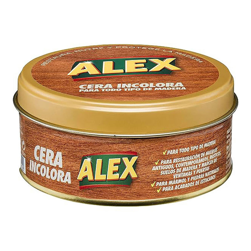 CERA ALEX LATA INCOLOR PARA MADEIRA 250 GR