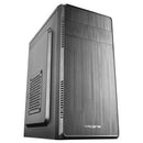 CAIXA MICRO-ATX PARA PC ANIMA ACM500 + 500W PSU, COMPACT, BRUSHED