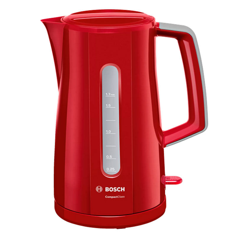 Bosch TWK3A014 chaleira elétrica 1,7 l 2400 W Vermelho