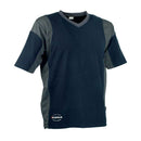 T-SHIRT JAVA AZUL MARINHO/CINZENTO ESCURO COFRA TAMANHO L