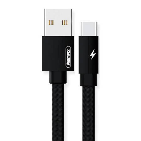 CABO USB-C REMAX KEROLLA, 2 M PRETO