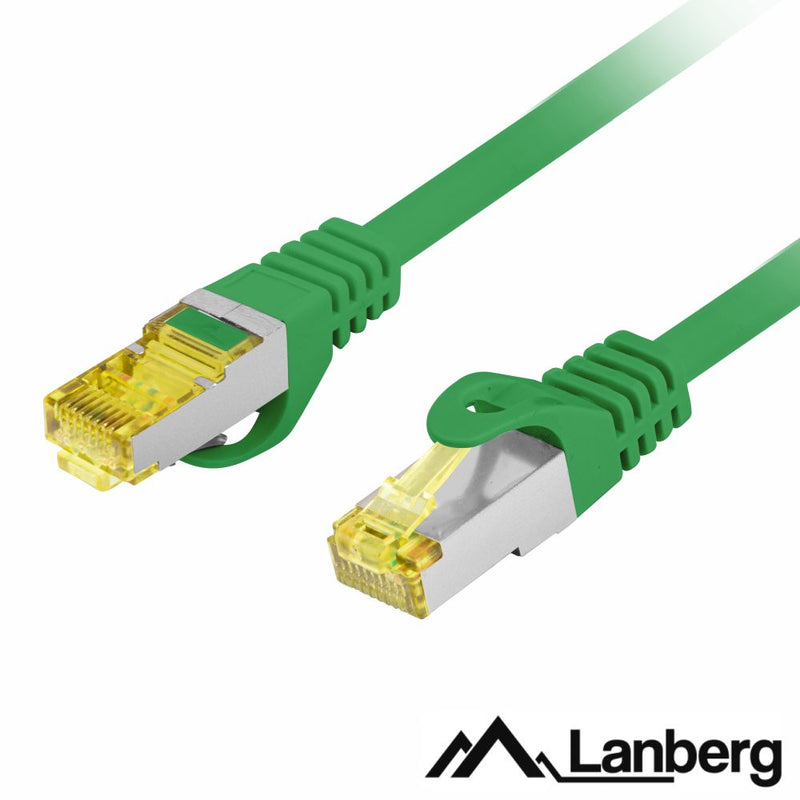 CABO SFTP LSZH CAT6A 0.25M VERDE LANBERG