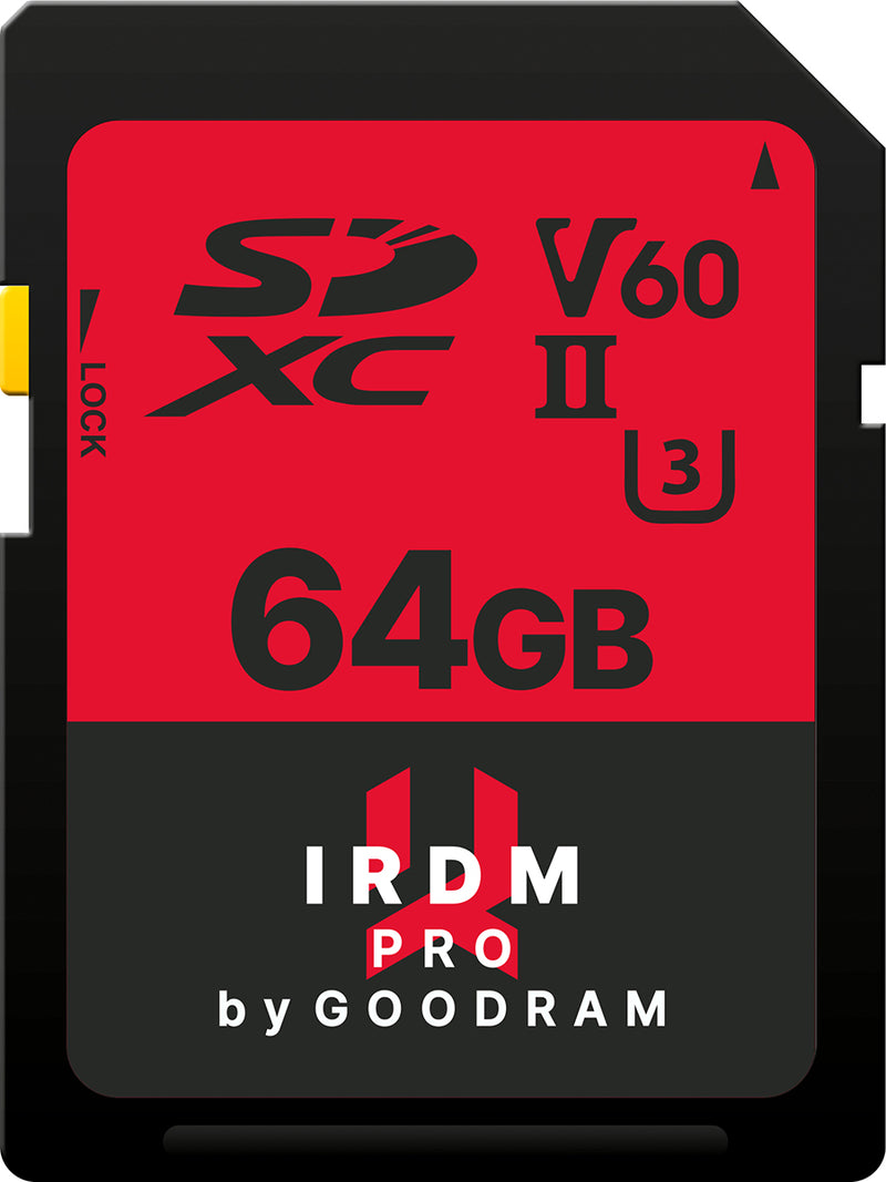 Goodram IRDM PRO 64 GB SDXC UHS-II