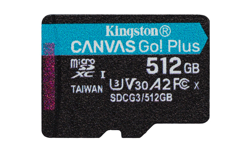 Kingston Technology Canvas Go! Plus 512 GB MicroSD UHS-I Classe 1