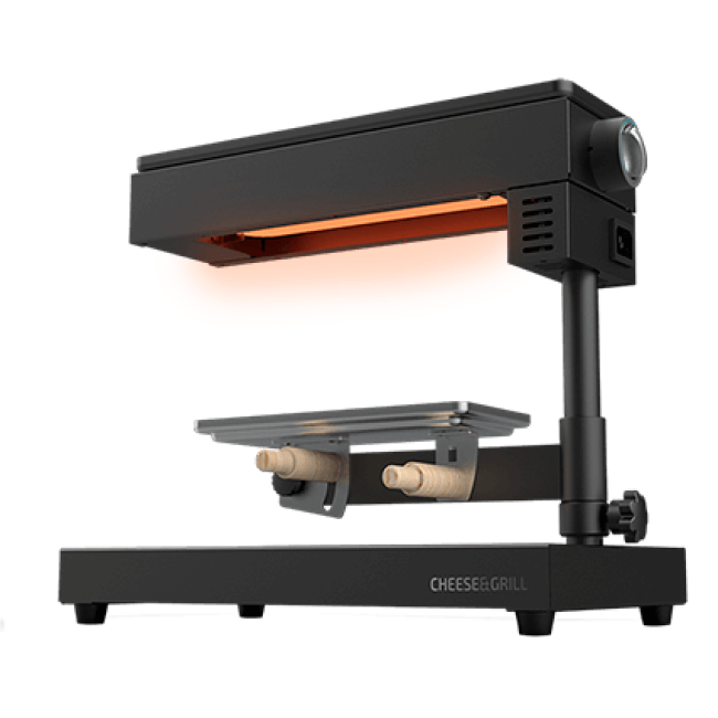 RACLETTE CHEESE&GRILL 6000 CECOTEC PRETO