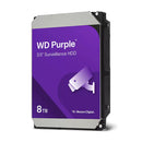 DISCO 3.5 8TB WD PURPLE 256MB SATA 6GBS 72RP SURVEILLANCE