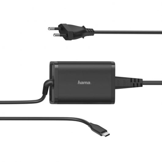 CARREGADOR HAMA DE NOTEBOOK USB-C PD 220V -  65W