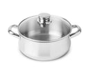 SILAMPOS - CAÇAROLA COM ASAS 28 LOW COST CLASSIC GLASS 637122V710