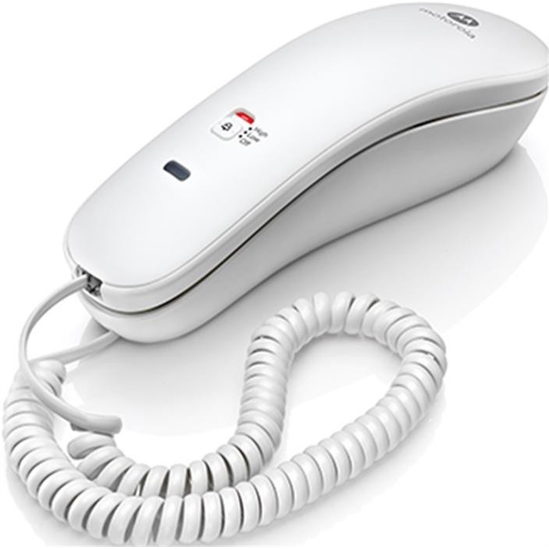 TELEFONE COM FIO MOTOROLA CT50 BRANCO