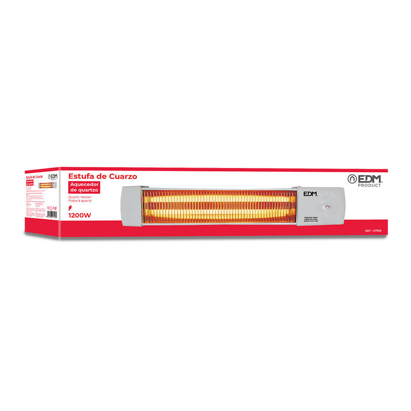 AQUECEDOR DE QUARTZO PARA WC - MODELO MARFIL - 600-1200W ORIENTÁV