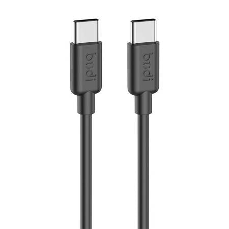 CABO USB-AUSB-C BUDI PD 65W 1,2 M PRETO