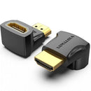 ADAPTADOR HDMI 4K 90º VENTION AIOB0 HDMI MACHO A HDMI FÊMEA