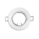 ANEL DE HALOGÊNIO METÁLICO. OSCILANTE. COR BRANCA. Ø8,4CM