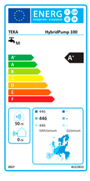TEKA - TERMOACUMULADOR HIBRIDO 100 LITROS BOMBA CALOR + RESISTENC
