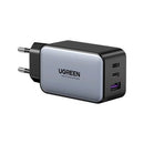 CARREGADOR UGREEN NEXODE S USB-A+2*USB-C 65W