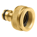 CONECTOR PARA TORNEIRA DE JARDIM 3/4´´ OU 1´´ LATÃO BRASS CELLF