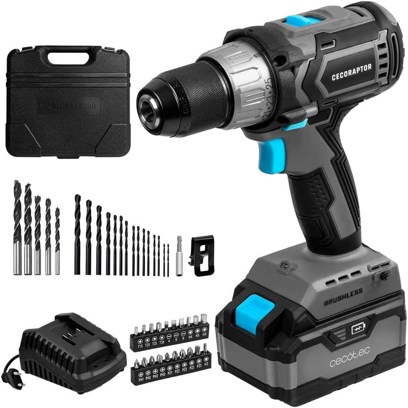 BERBEQUIM SEM FIOS CECOTEC CECORAPTOR PERFECT DRILL 4020 BRUSHLES