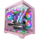 CAJA GAMING MINITORRE MARS GAMING MC-VIEW2 ROSA