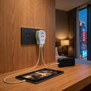 ADAPTADOR DE VIAGEM UNIVERSAL PARA CHINA USB A + 2 USB C 20 W