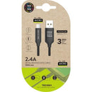 CABLE USB 2.0 TECH ONE TECH TEC2001 USB MACHO - MICROUSB MACHO 1M