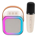 KARAOKE MINI COM LEDS RGB, 8,8 X 6,8 X 8,8 CM