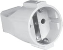 CLAVIJA SILVERELECTRO SCHUKO HEMBRA 4,8MM+TT LAT B