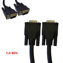 CONEXÃO SUPER VGA MACHO MACHO 1,8M