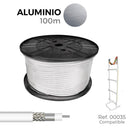 CABO COAXIAL ALUMÍNIO EDM EURO/M