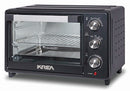 KREA FORNO 23LT 1400W TEMPERATURA REGULAVEL ATE 250ºC PRETO
