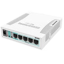 SWITCH MIKROTIK CSS106-5G-1S 6 PUERTOS RJ45 101001000 SFP POE