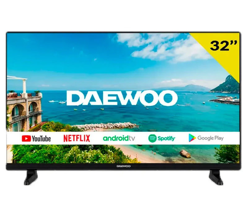 TV DAEWOO 32" 32DM63HA HD ANDROIDTV HDR