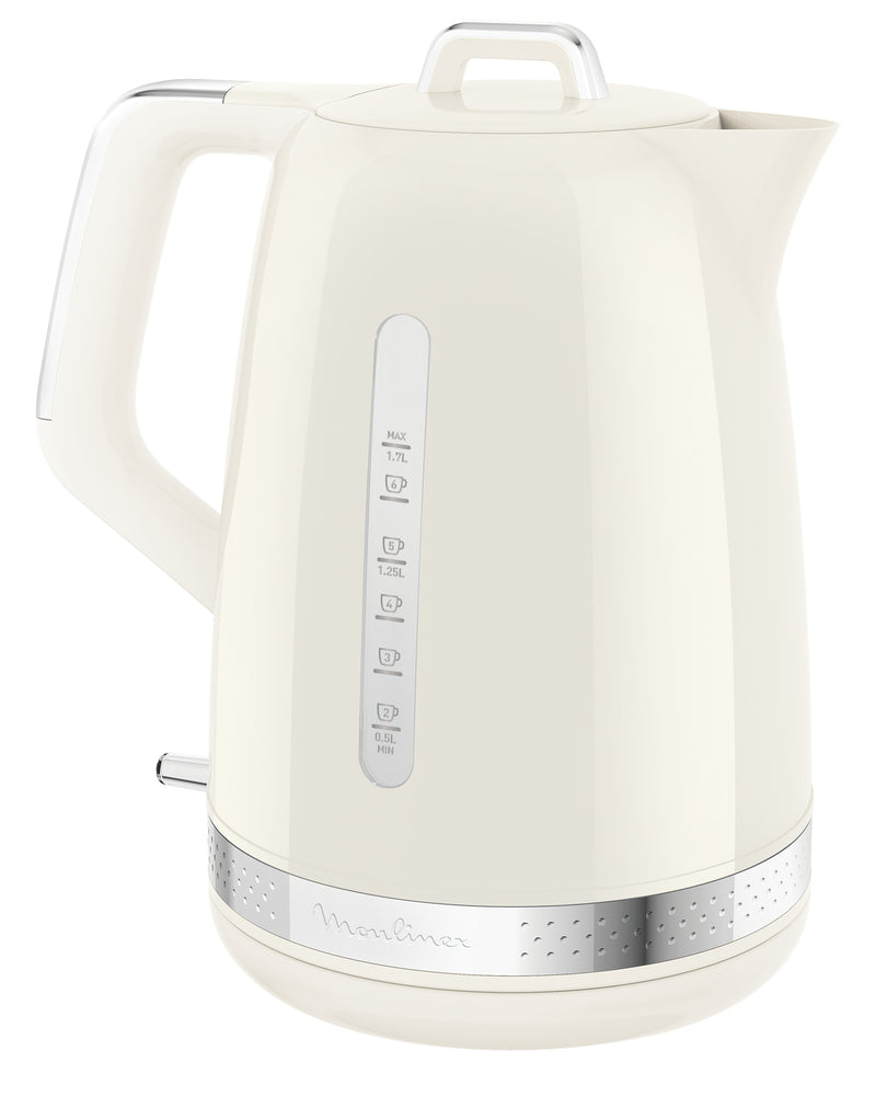 Moulinex BY320 chaleira elétrica 1,7 l 2400 W Marfim