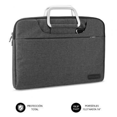 MALETÍN SUBBLIM BUSINESS PARA PORTÁTILES 13.3-14" GRIS