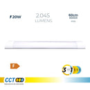 FITA LED 20 W TEMPERATURA DE LUZ VARIÁVEL 2045 LM, 60 X 2,6 X 7,4