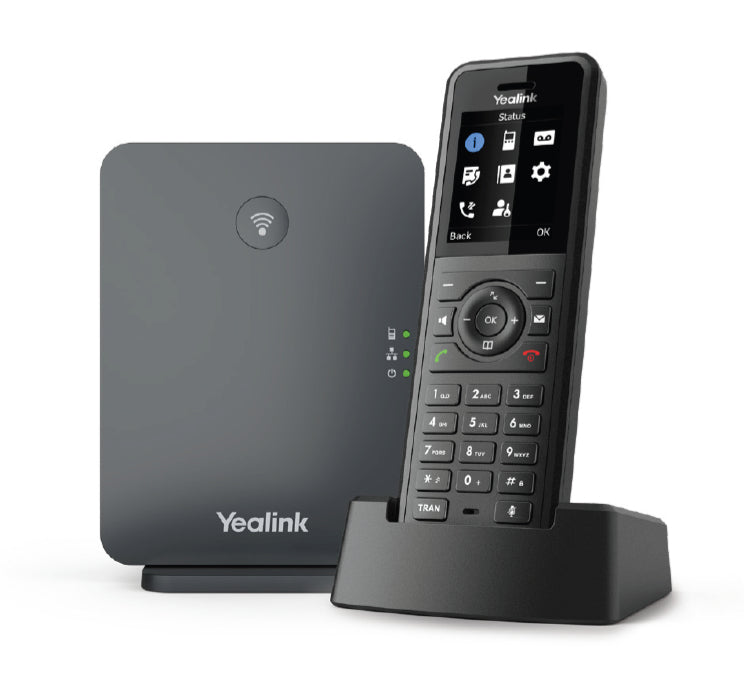 Yealink W77P telefone IP Preto TFT