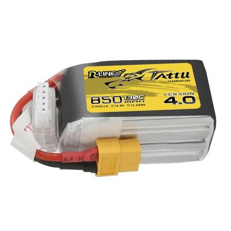 BATTERY TATTU R-LINE 850MAH 14.8V 130C 4S1P XT60