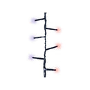 GRINALDA LED COMPACT INTERMITENTE EXTERIOR ROXO E LARANJA 16M 500