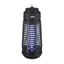 MATA INSETOS ELÉTRICO 1X6W 25M² Ø12X30CM COR PRETO EDM