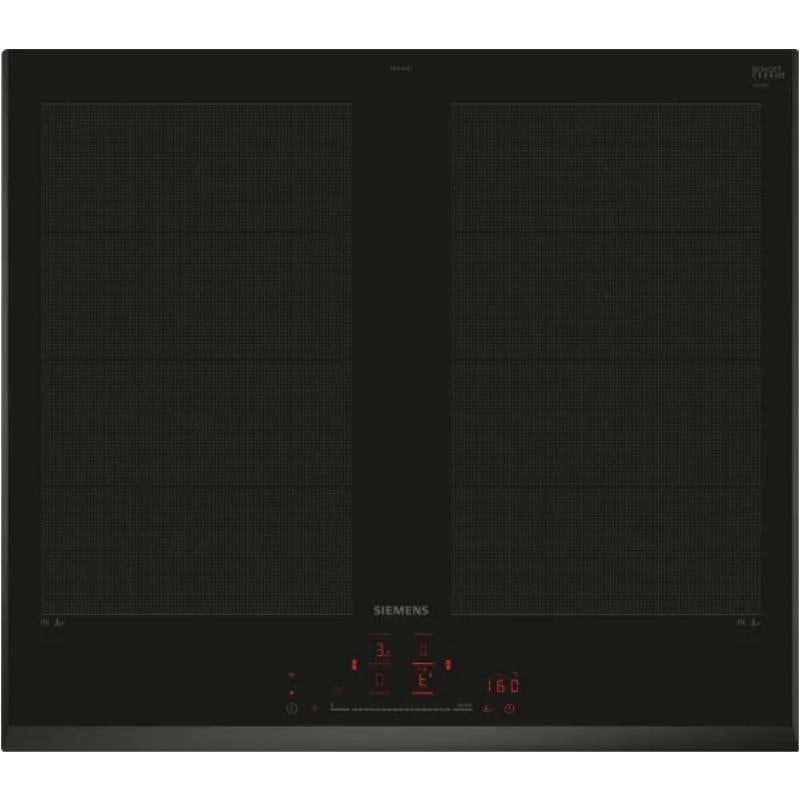 Siemens iQ700 EX651HXC1E placa Preto Embutido 60 cm Placa com zon