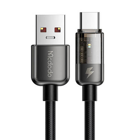 CABLE USB-C MCDODO CA-3150, 6A, 1.2M (BLACK)